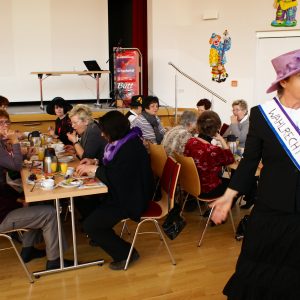 Silvia Hillenbrand als engagierte Frauenrechtlerin