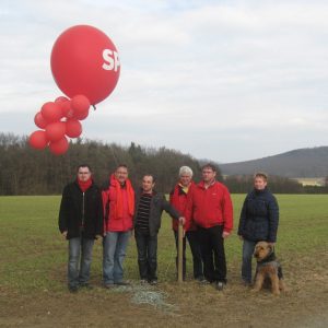 v.l.n.r.: Stephan Brähler, Wolfhard Hartmann, Thilo Kister, Hubert Wittner, Michael Busold, Regine Geist