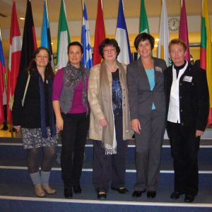 von links nach rechts: Sonja Breithecker-Hartung, Katja Kerwel, Barbara Weiler, Birgit Kömpel, Regine Geist.