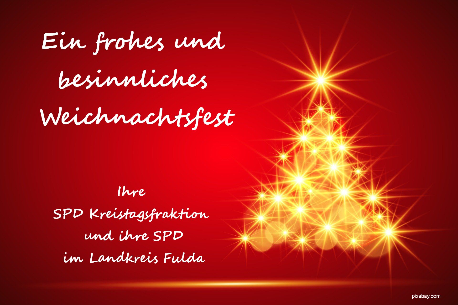 Ein frohes und besinnliches Weihnachtsfest › SPD Fulda