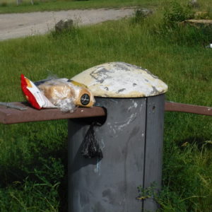 Müllproblem in der Stadt Fulda