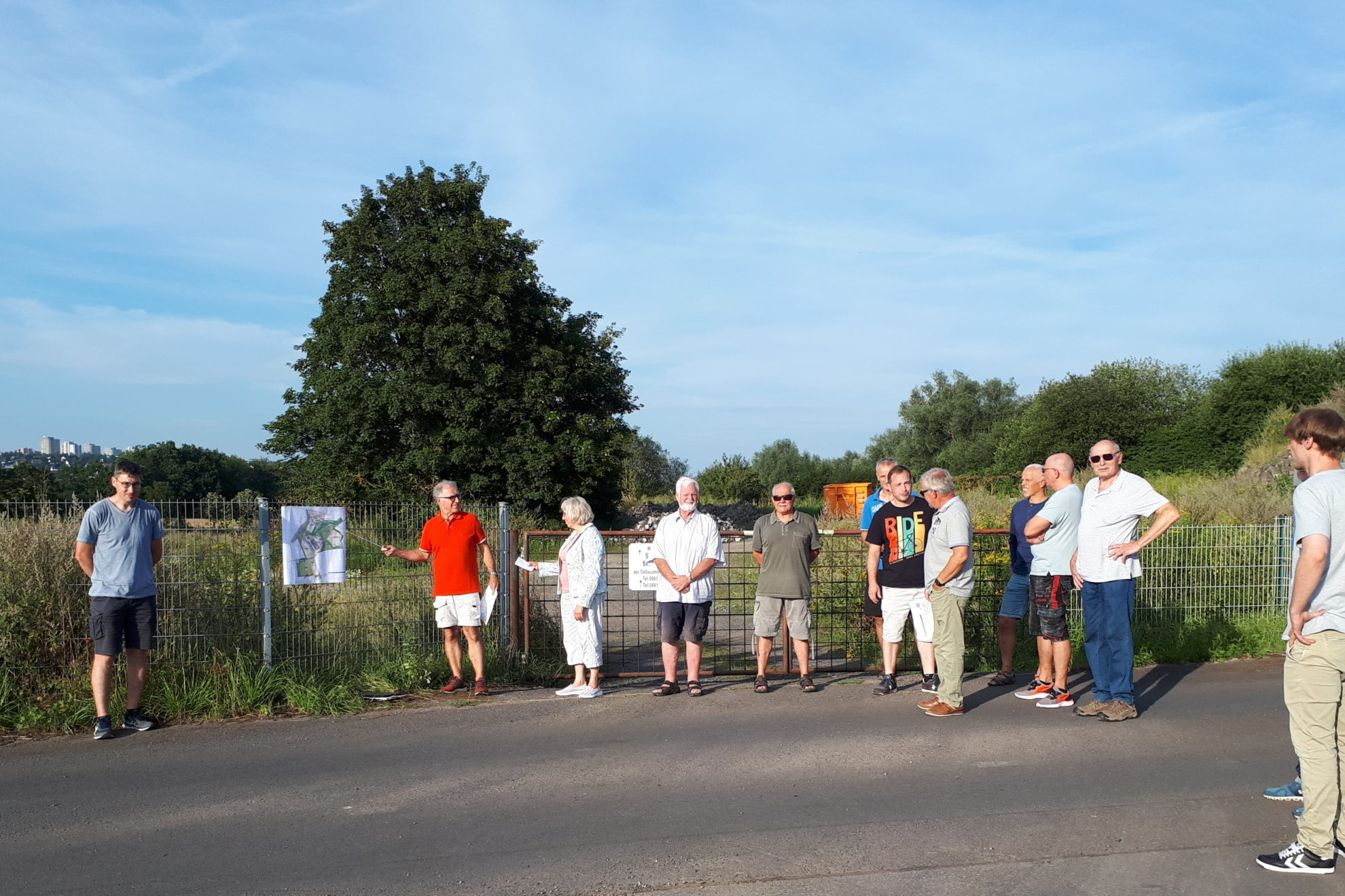 Begehung des Wertstoffhofs Fulda-West